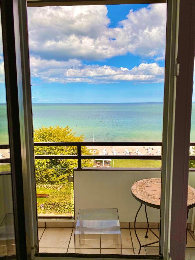 Studio Mit Panorama-Meerblick Und Direkter Strandlage In Scharbeutz Extérieur photo