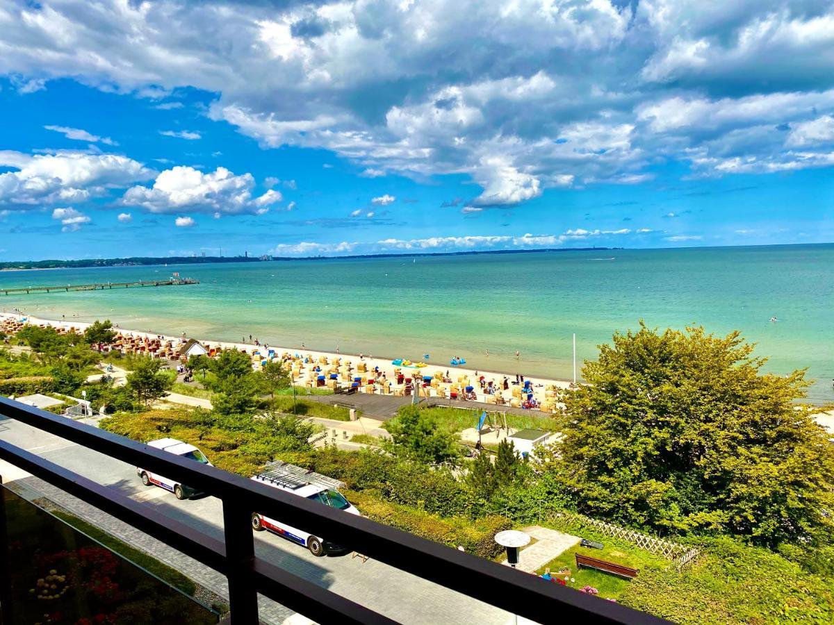Studio Mit Panorama-Meerblick Und Direkter Strandlage In Scharbeutz Extérieur photo
