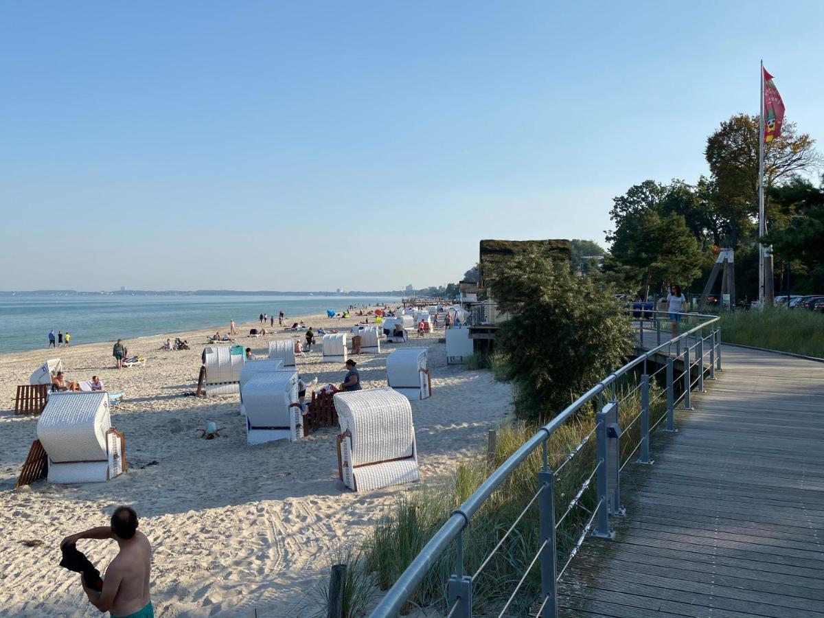 Studio Mit Panorama-Meerblick Und Direkter Strandlage In Scharbeutz Extérieur photo