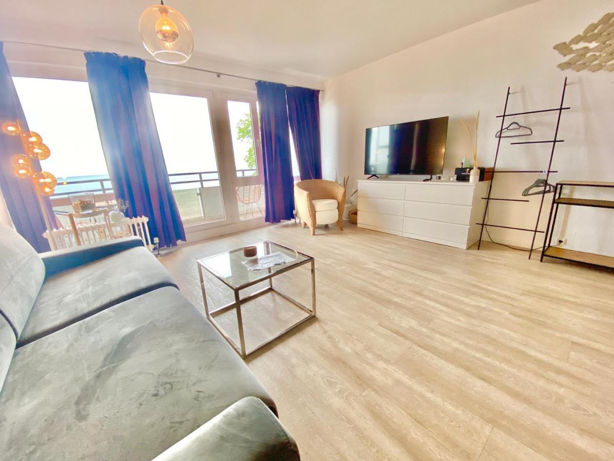 Studio Mit Panorama-Meerblick Und Direkter Strandlage In Scharbeutz Extérieur photo