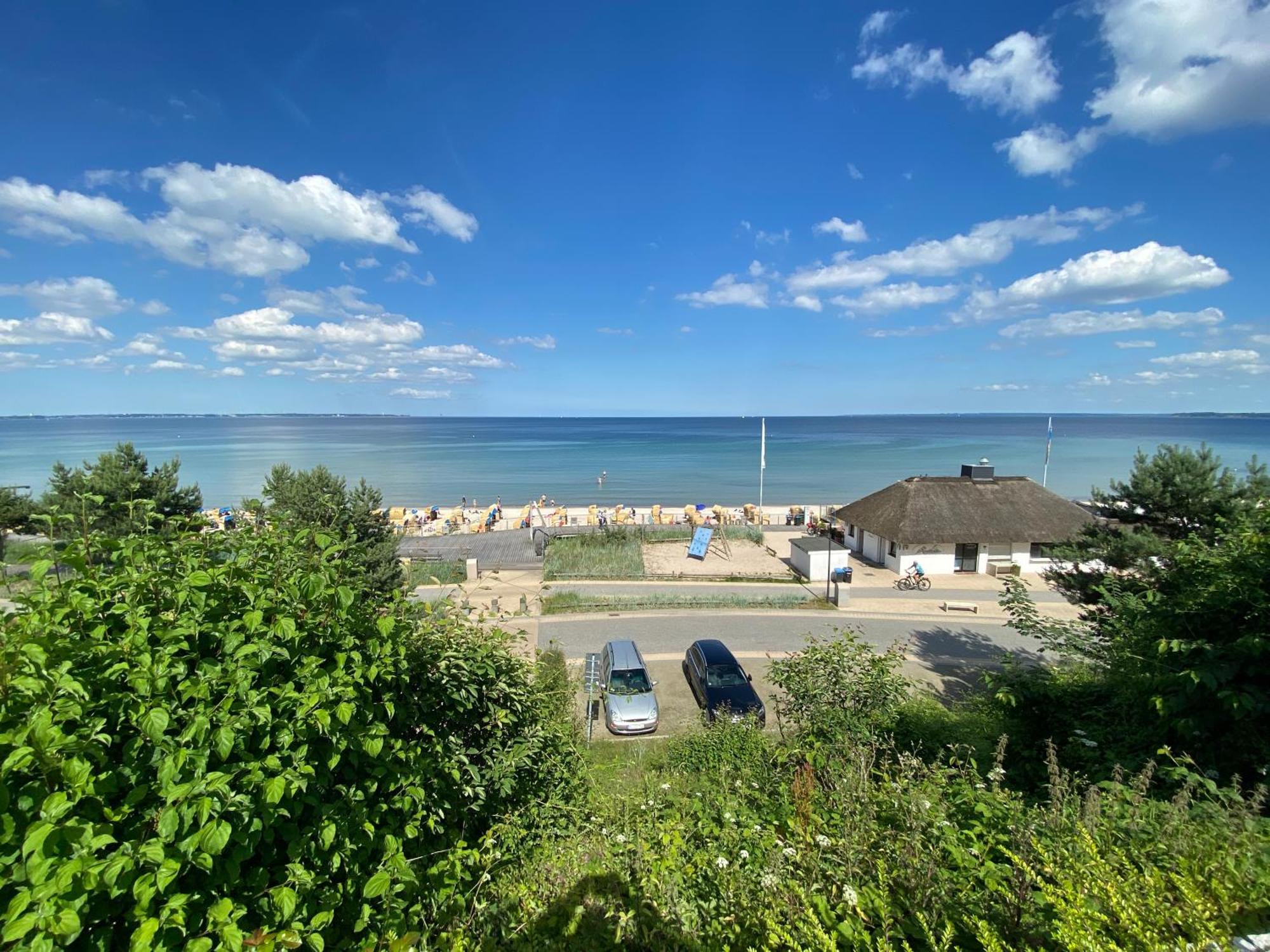 Studio Mit Panorama-Meerblick Und Direkter Strandlage In Scharbeutz Extérieur photo